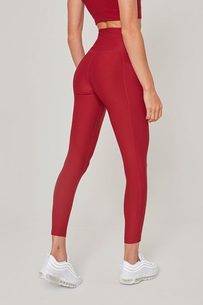 Raelynn Pursuit Recycled High-Waisted Perforated 7/8 Legging – MPG