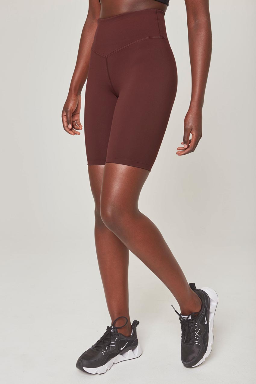 Peloton Show Up Leggings in Chocolate (Burgundy) Size Large