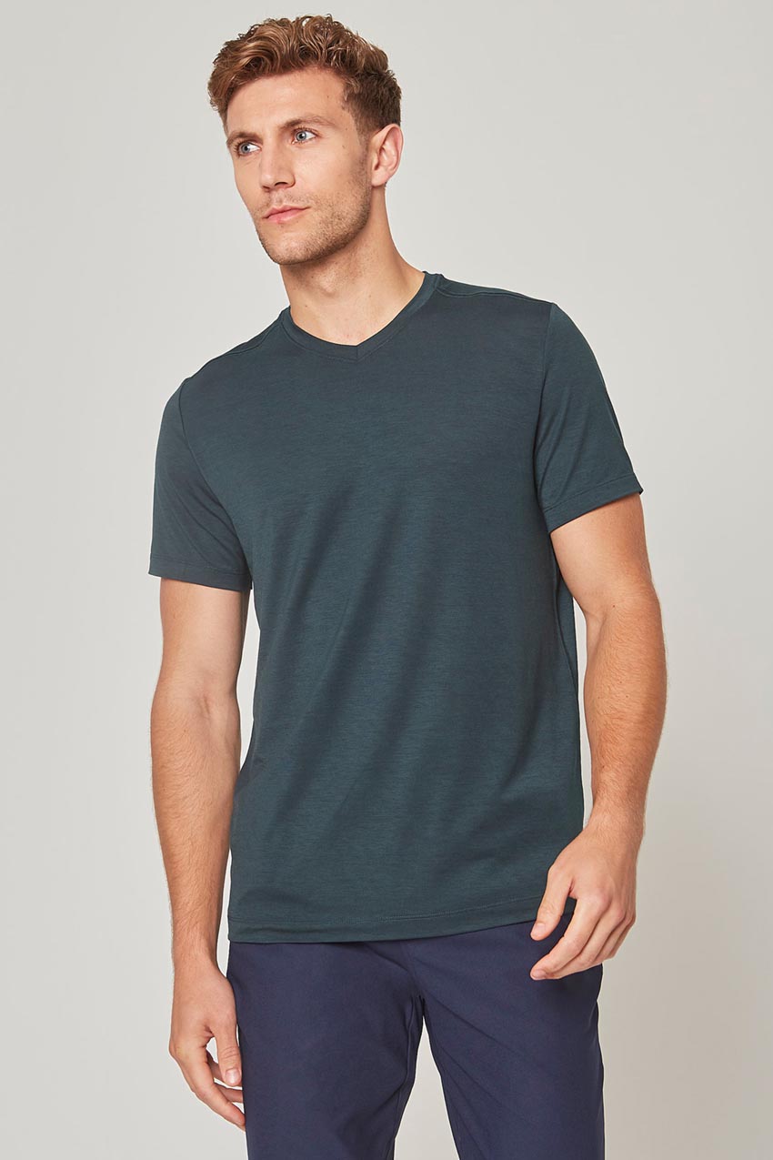 MPG Sport Dynamic Recycled Polyester Stink-Free Tee - Sale  in Hunter Green