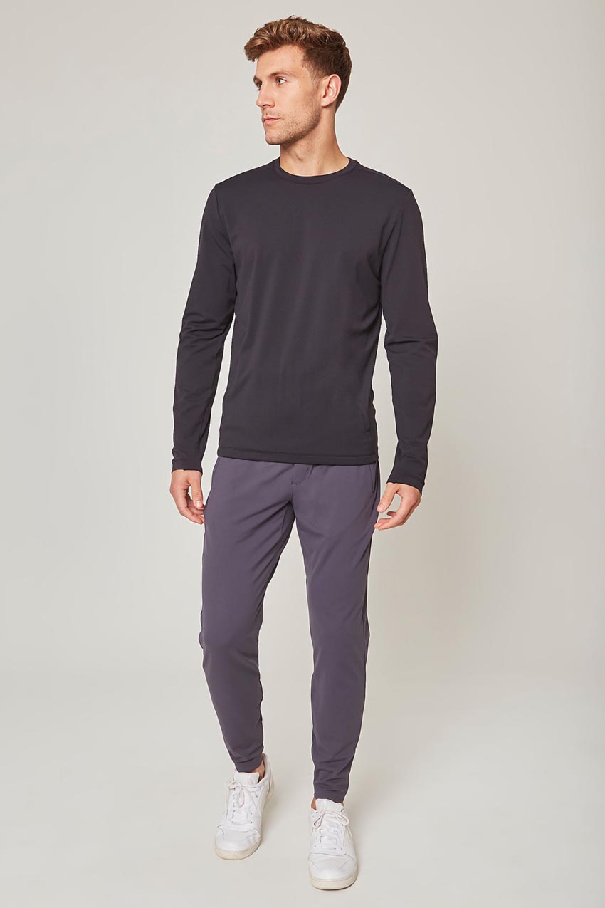 Forge Thermal Long Sleeve Crew Neck with Zip Pocket