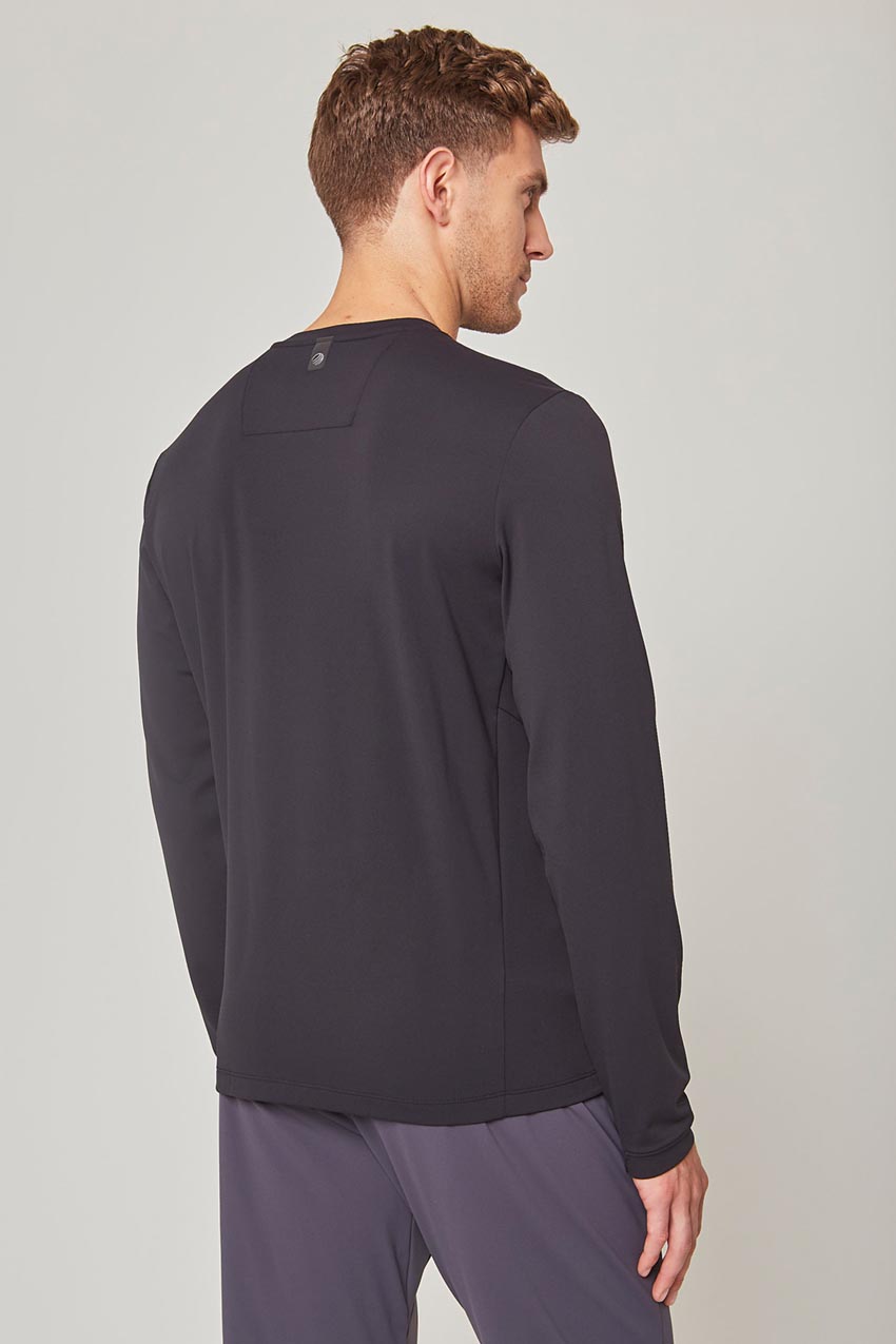 Forge Thermal Long Sleeve Crew Neck with Zip Pocket
