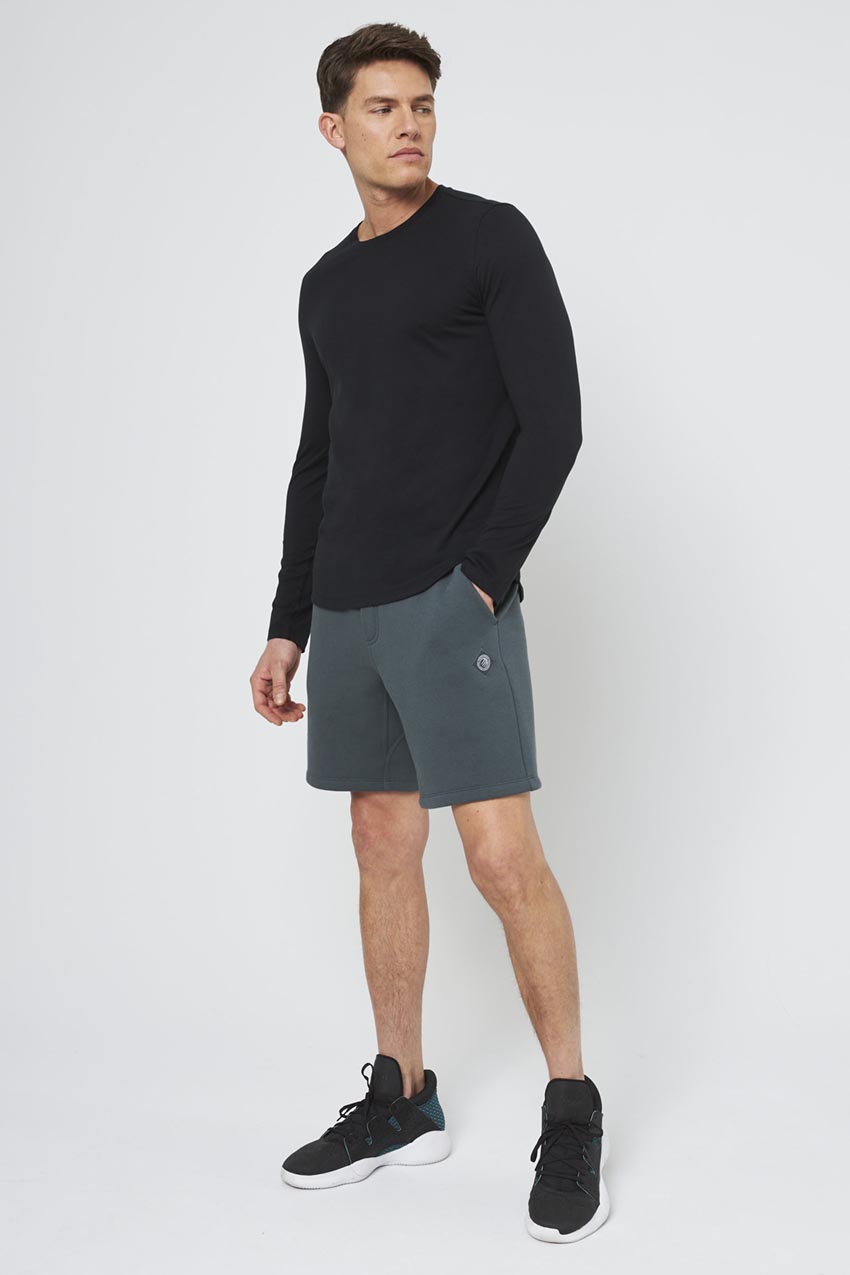 Achieve Long Sleeve with Curved Hem
