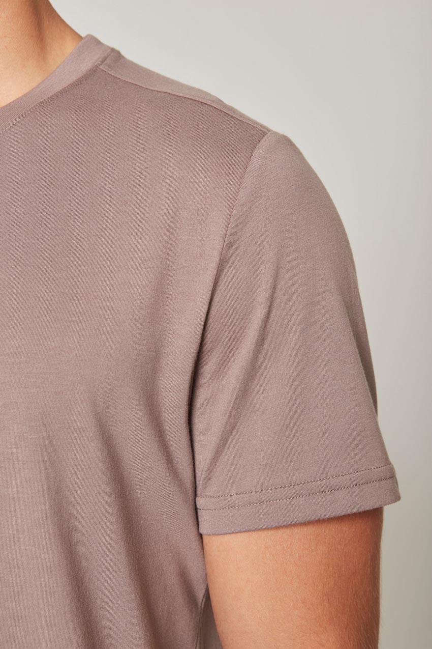 Achieve Short Sleeve Shirt with Side Slit