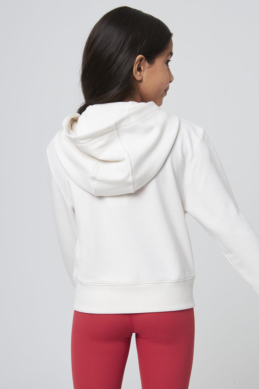 Cropped best sale girls hoodie