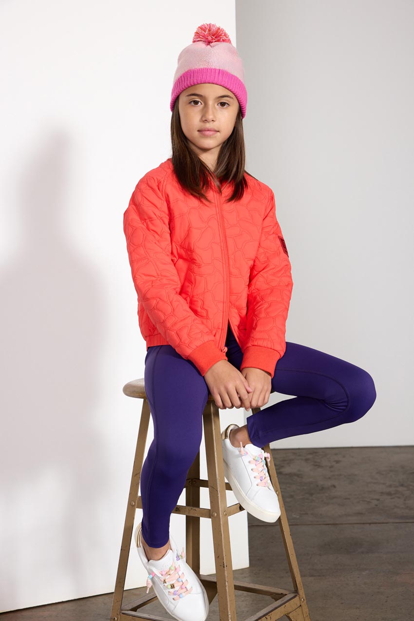 Motivate Girls’ Insulated Quilted Bomber