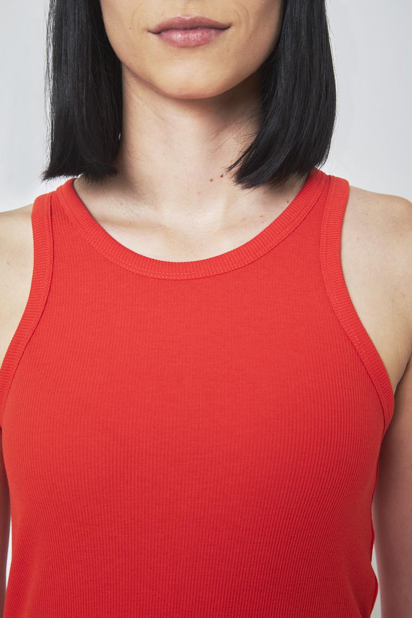Collaborate Ribbed Tank Top