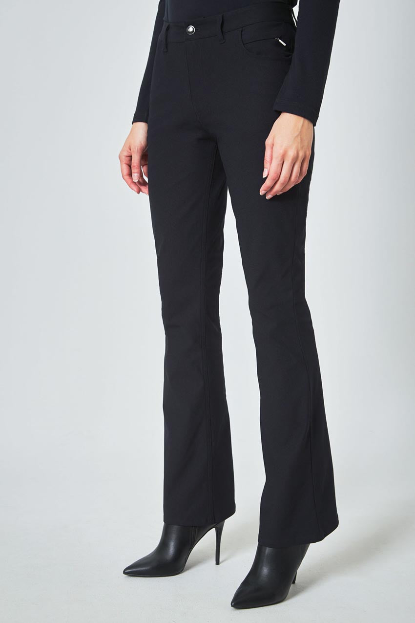 Modern Ambition Limitless Mid-Rise Boot Cut Pant in Black