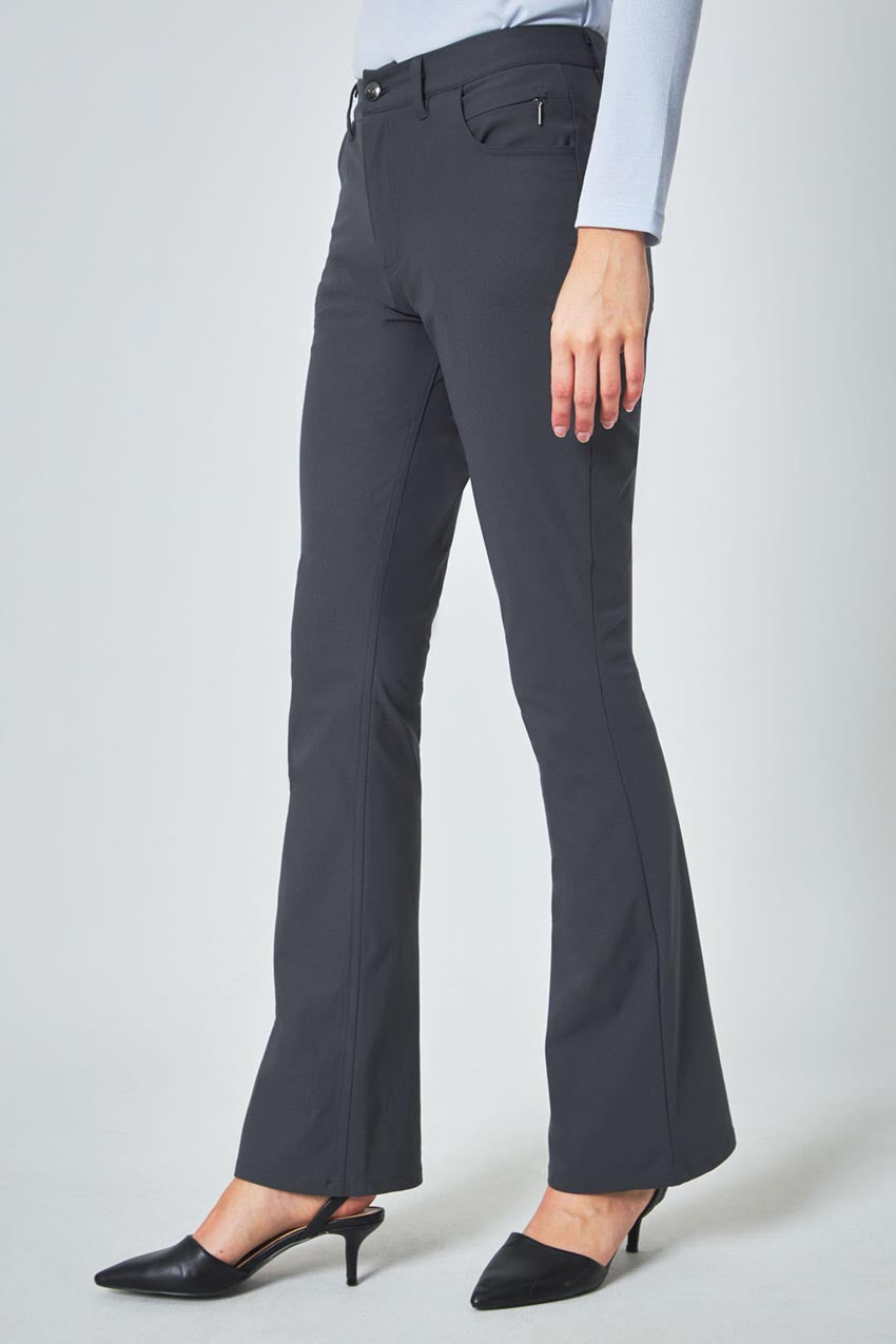 Modern Ambition Limitless Mid-Rise Boot Cut Pant in Asphalt