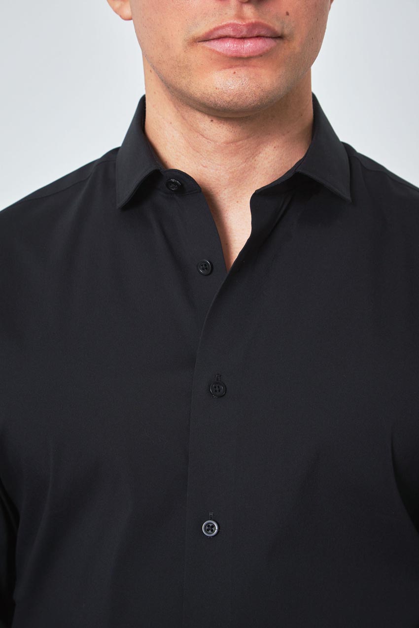 PerformLuxe Cotton Nylon Poplin Standard-Fit Shirt