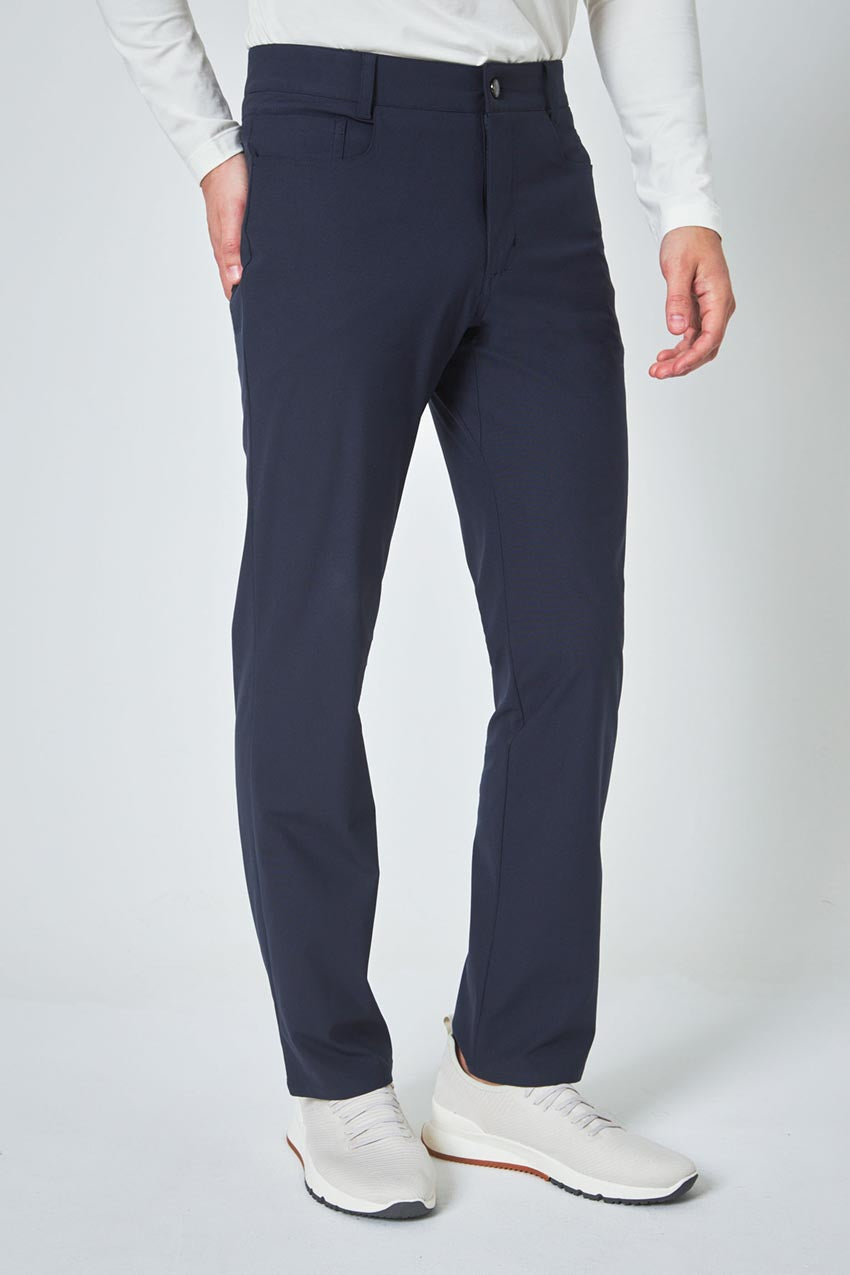 Modern Ambition Limitless Denim-Look Semi-Straight Pant in After Midnight