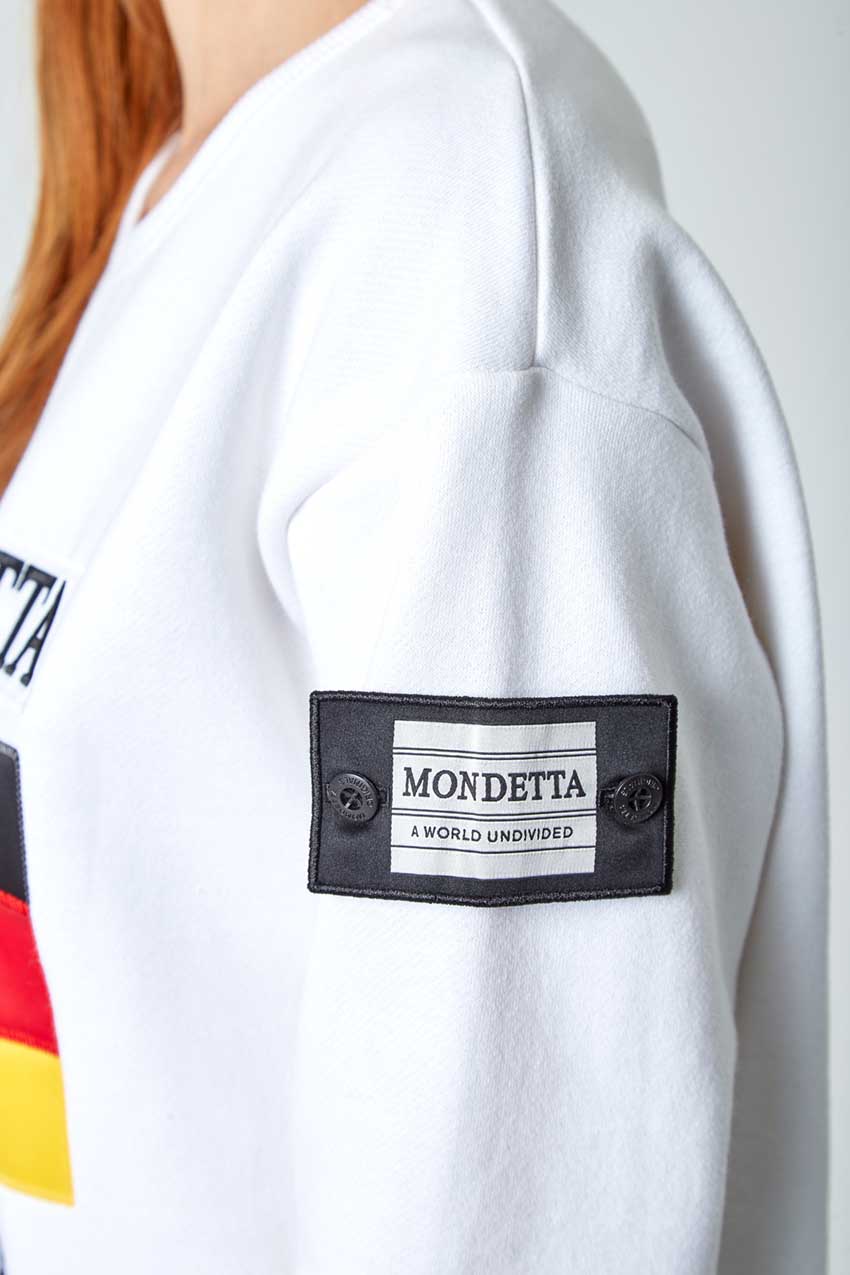 Vintage 90s Mondetta Sportswear Deutschland Germany Small Black