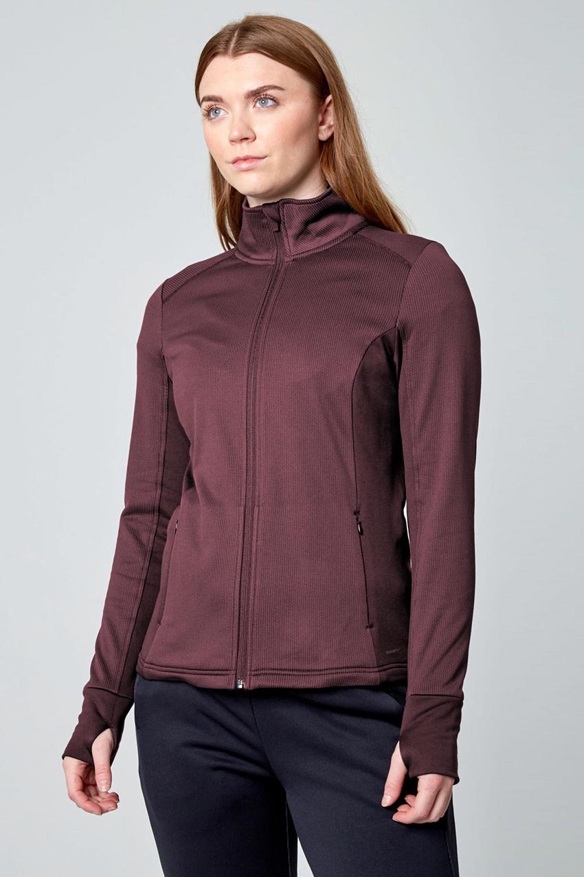 Active zip up jacket women's sale