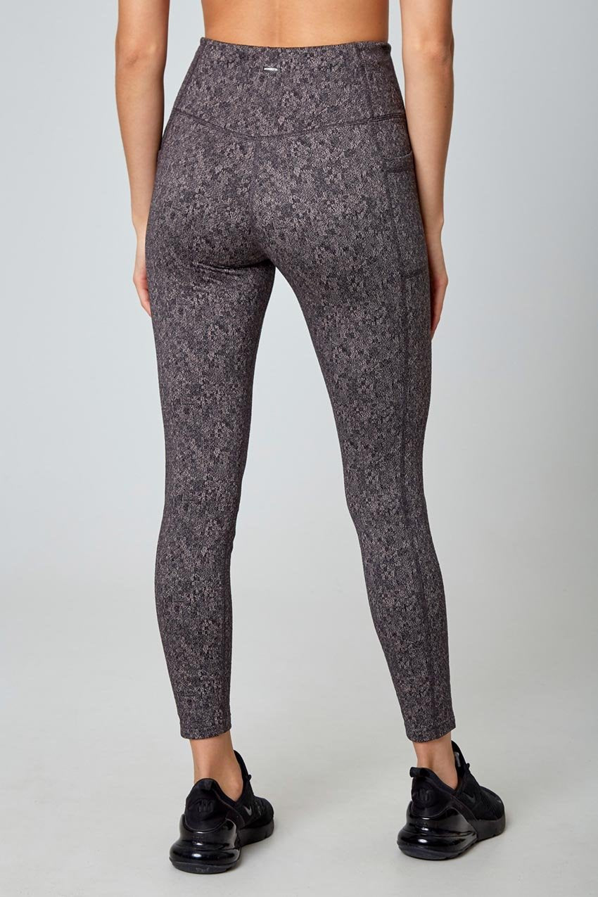 Speckled Jacquard Legging