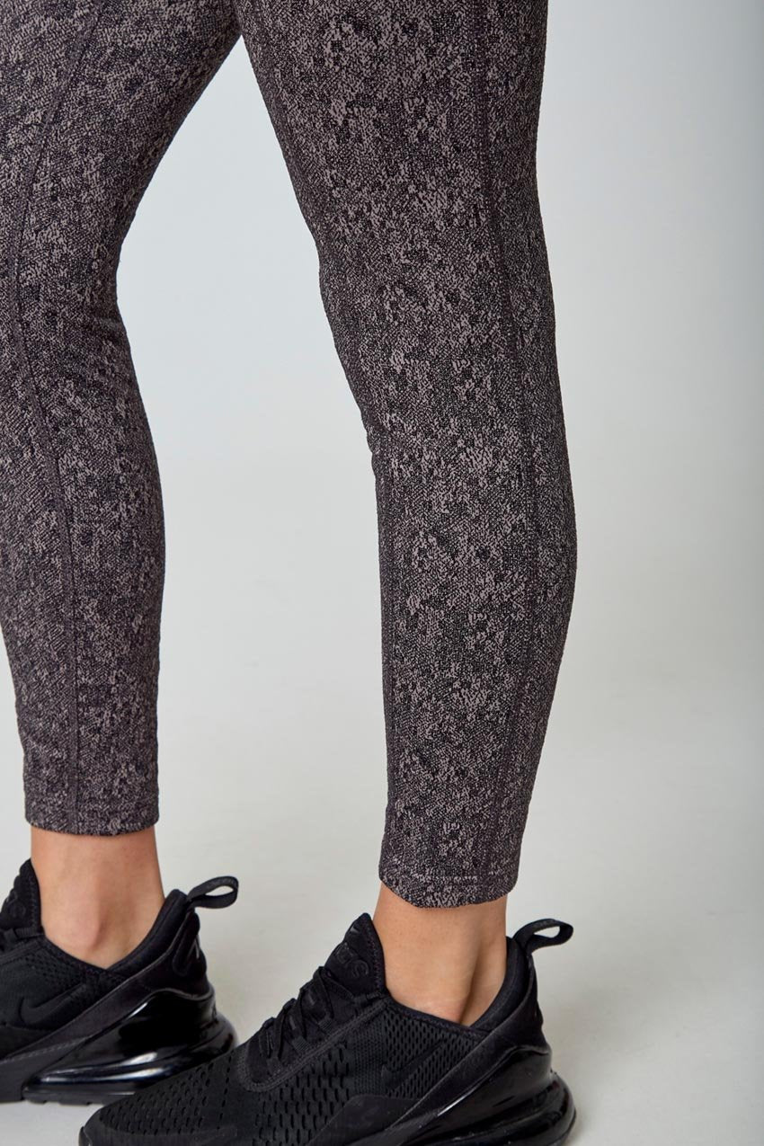 Speckled Jacquard Legging