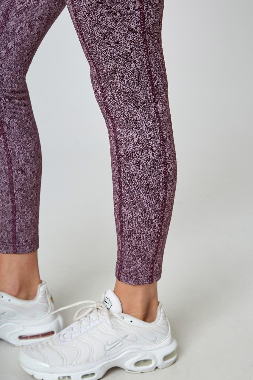 Speckled Jacquard Legging