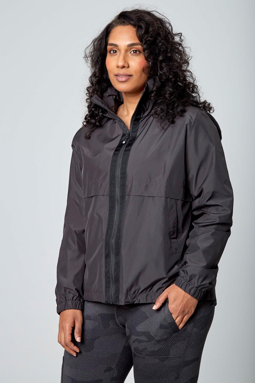 Mondetta Women's Recycled Commuter Jacket in Black