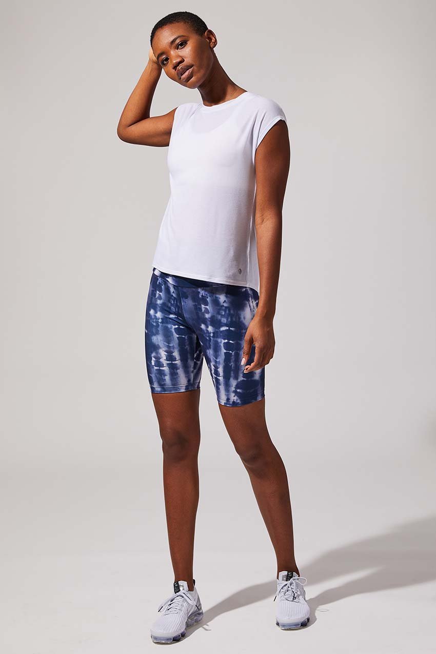 Dynamic Sleeveless Top - White