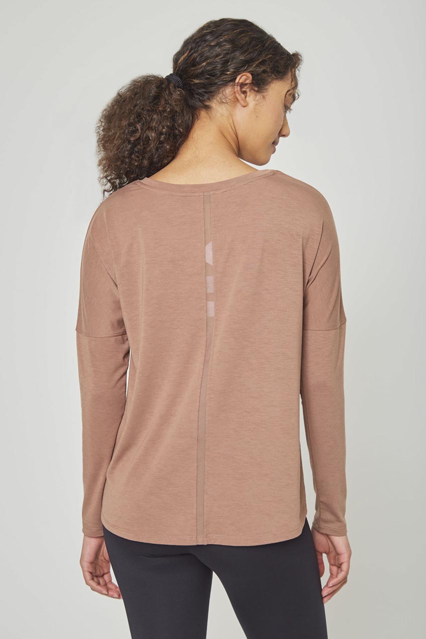 Liberate Dynamic Recycled Cover-Up Anti-Stink Long Sleeve Top