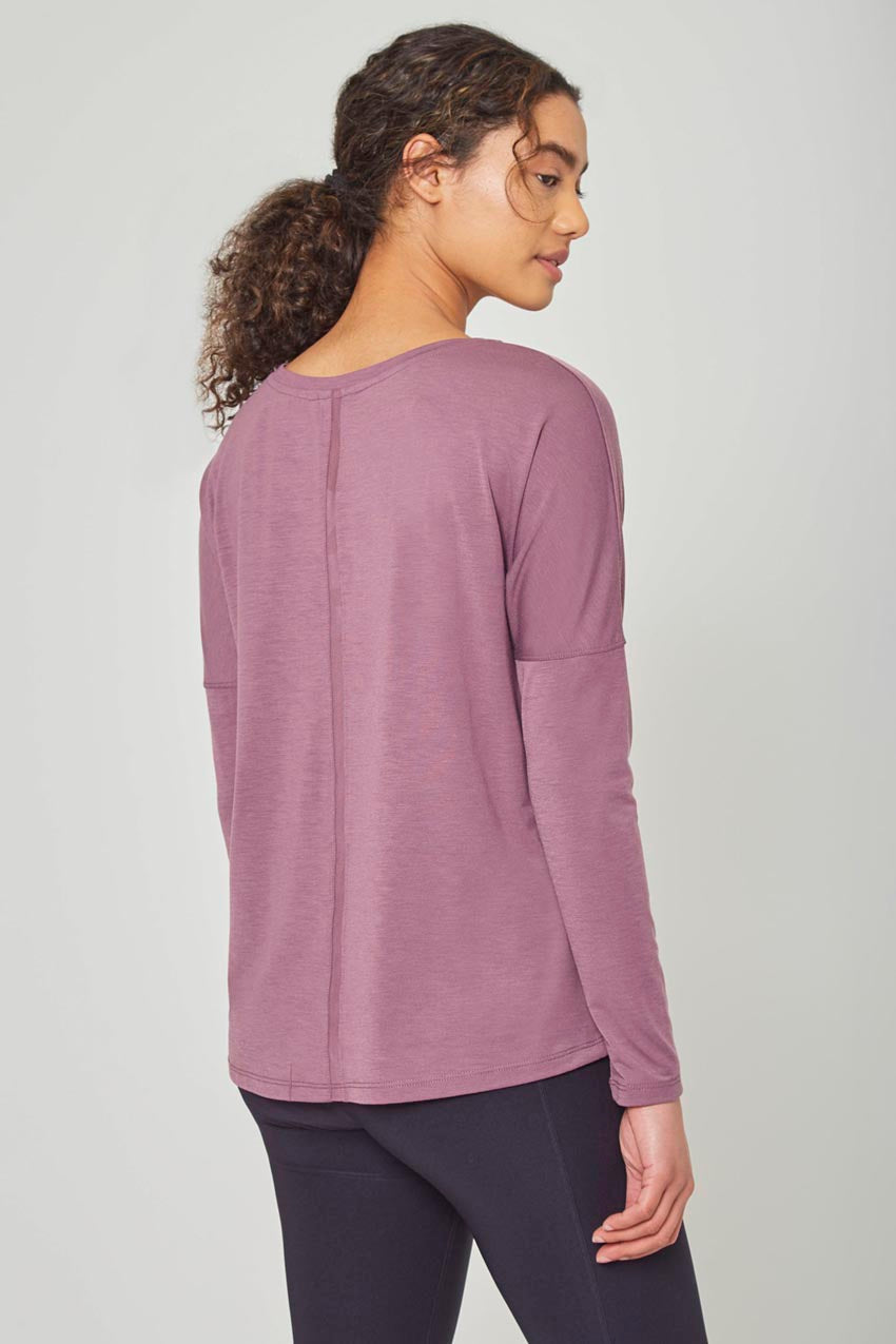 Liberate Dynamic Recycled Cover-Up Anti-Stink Long Sleeve Top