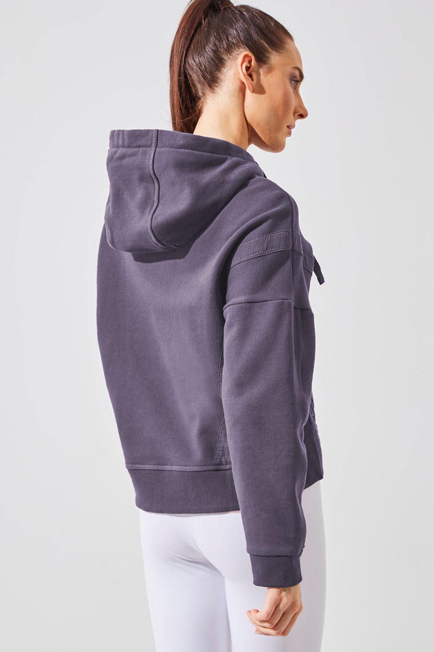 Aspire Recycled Organic Cotton Cropped Hoodie