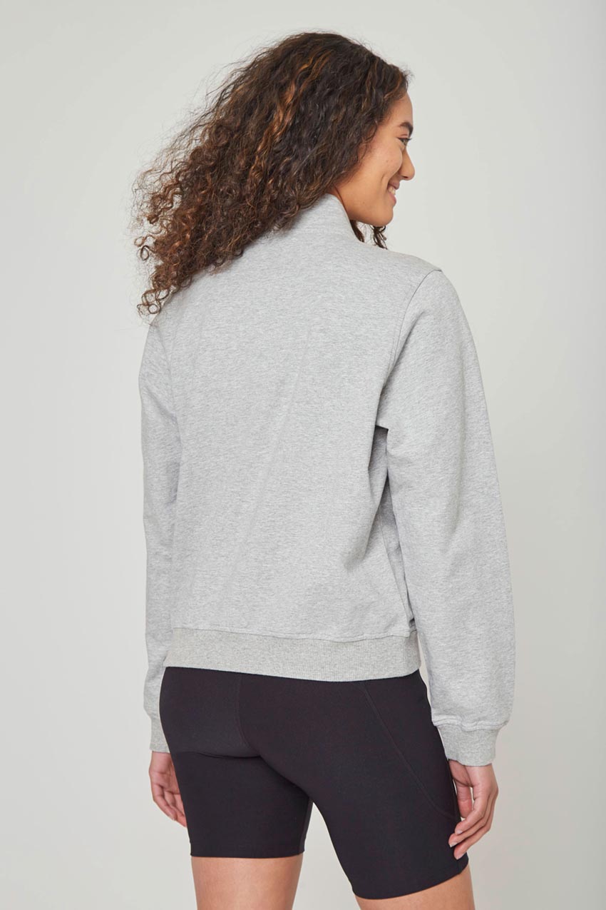 Ally Unwind Cropped 1/2 Zip Pullover