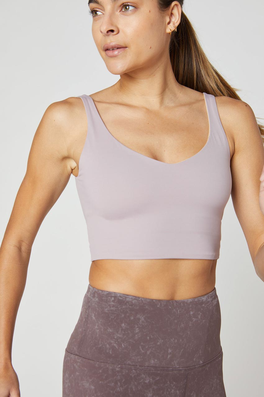 Sloane Vital Cropped V-Neck Light Support Sports Bra