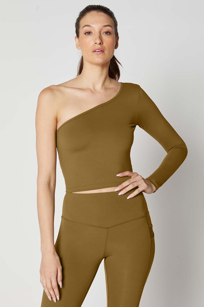Ayesha One Sleeve Asymmetric Top