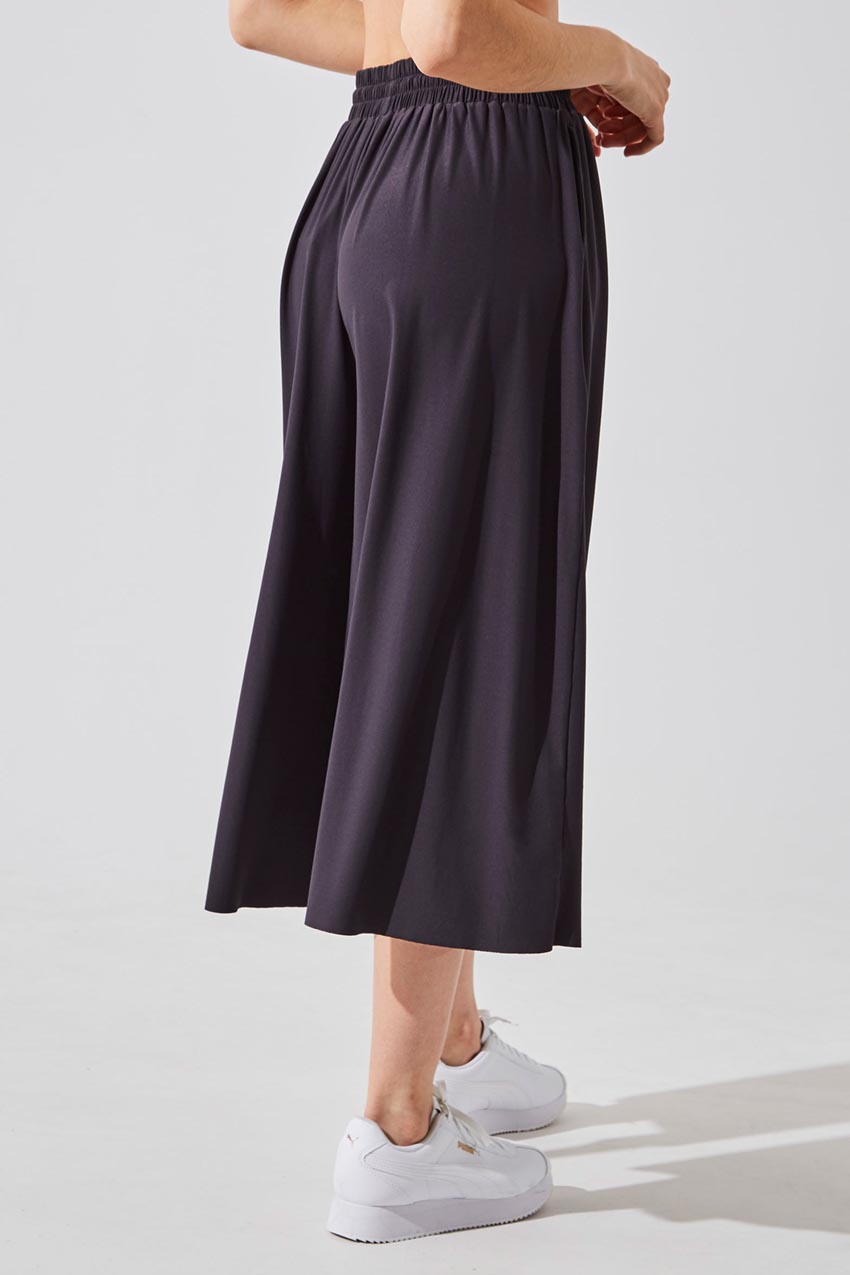 Groove Luxe Tactel® Cropped Wide Leg Pant