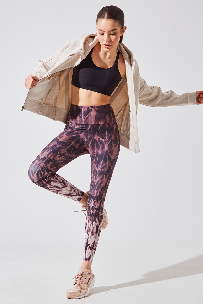Strive Recycled High Waisted 7/8 Printed Legging