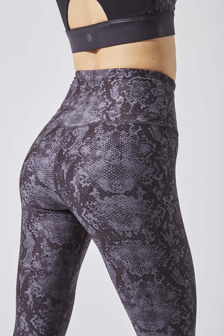 Entice Snake Print High Waisted Capri