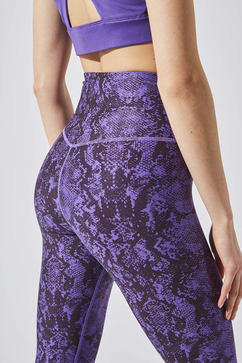 Entice Snake Print High Waisted Capri