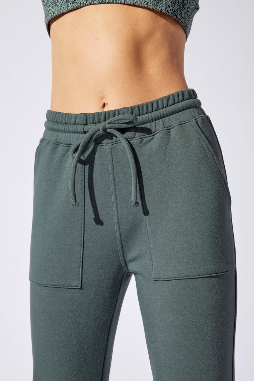 Simple Elegance Full Length Jogger Pants in Modal