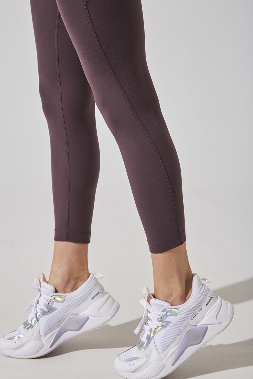 Buy Nike High Rise 7/8 Legging In Grey - Dark Smoke Grey At 51