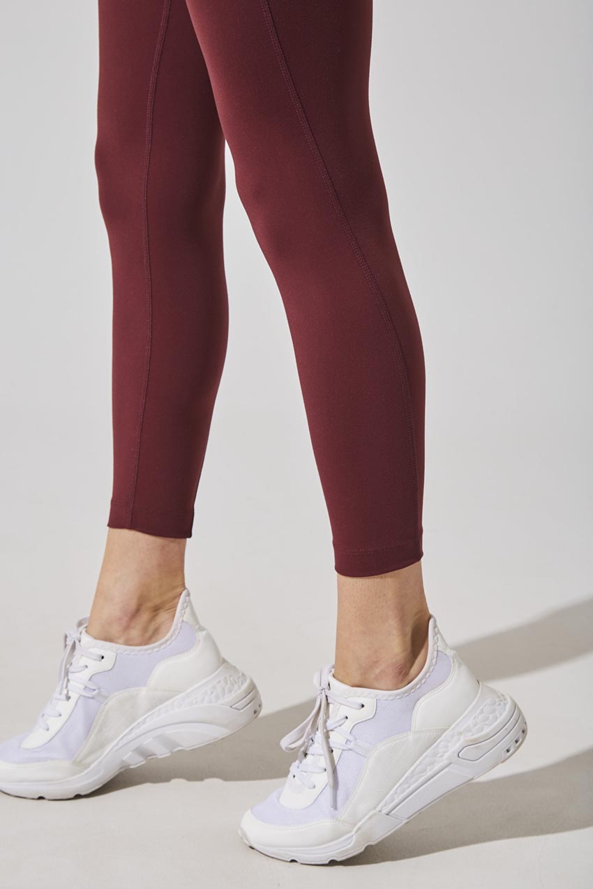 Lululemon Maroon Leggings Red Size 6 - $61 (32% Off Retail