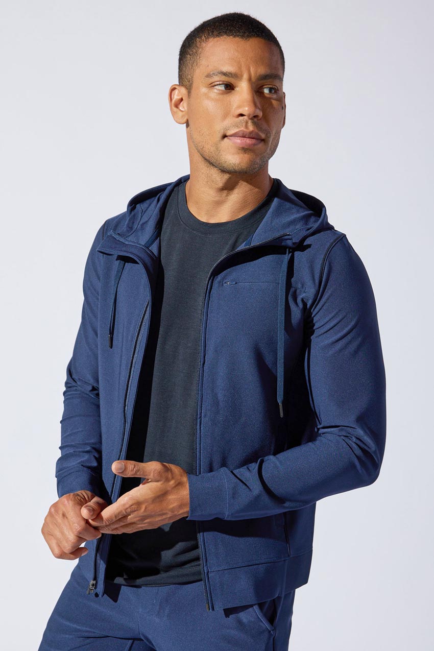 Resolve Recycled Polyester Front Zip Hoodie