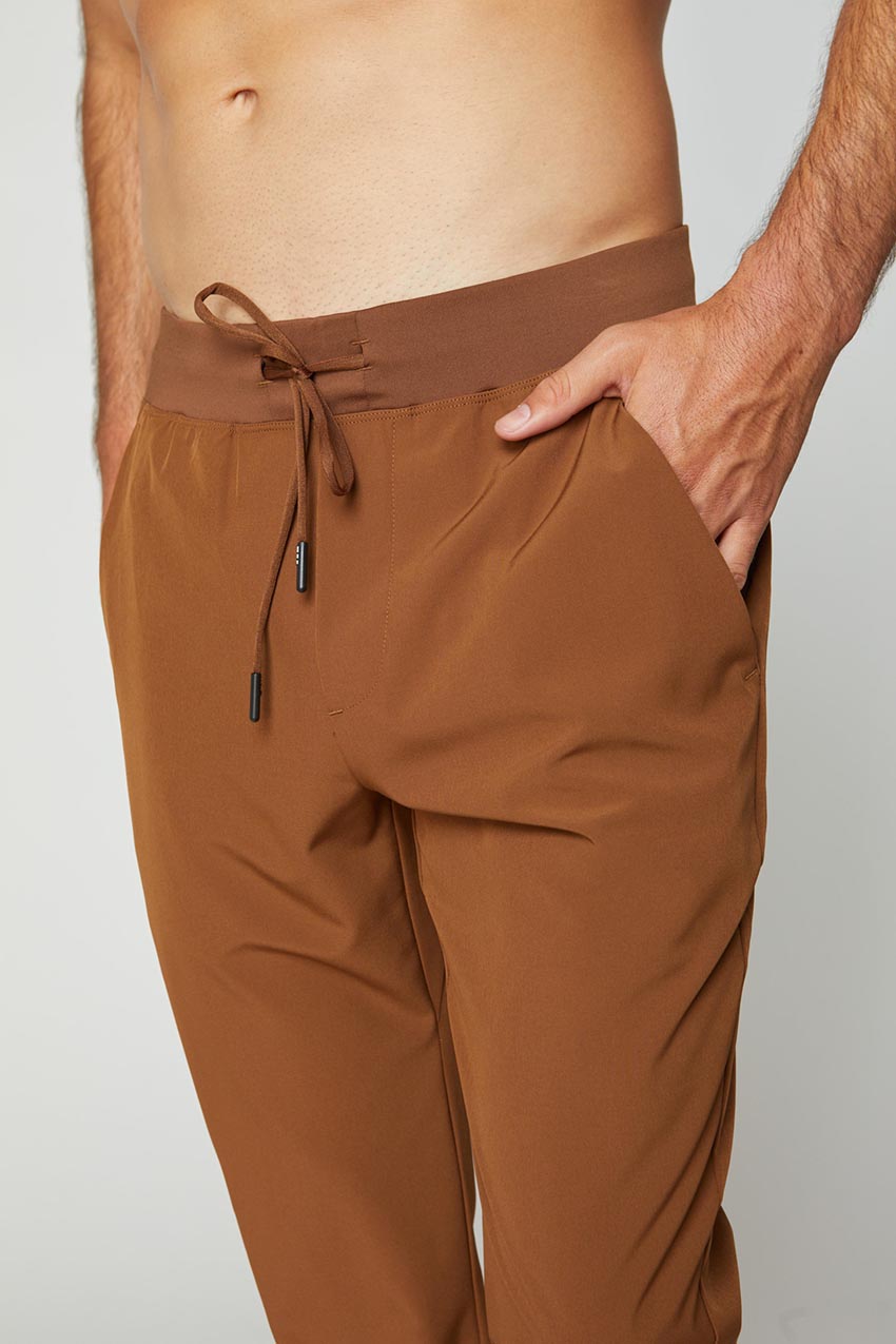 Lithe Recycled Polyester Stretch Woven Jogger