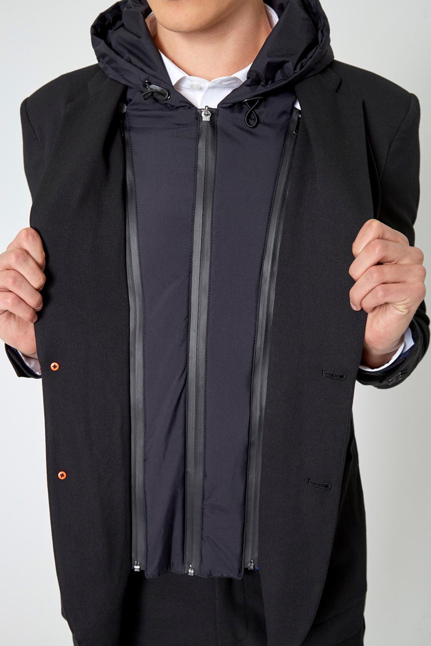 Tenacity Twill Blazer with Removable Hooded Fooler – MPG Sport