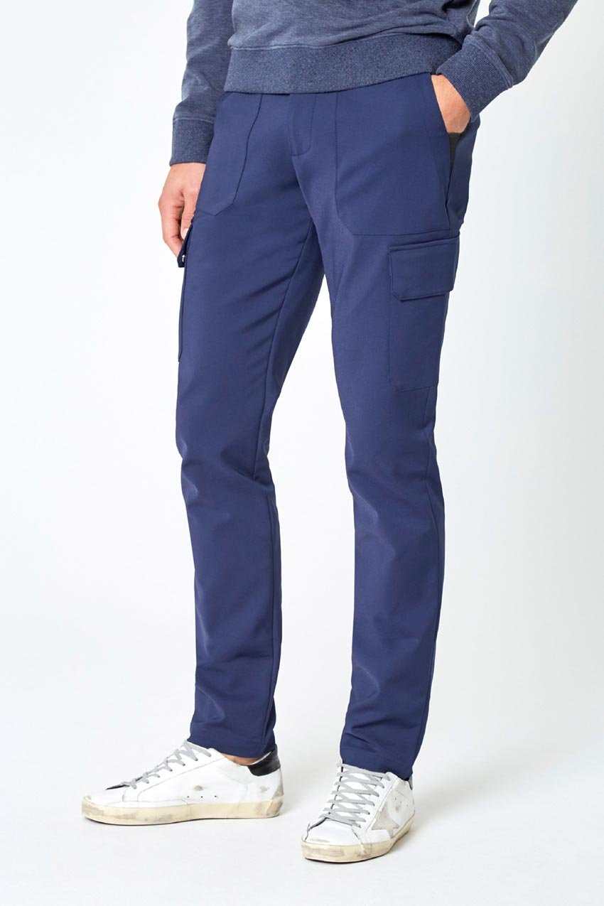 Modern Ambition work-ready men's Spearhead Cargo Pant in Navy Blue