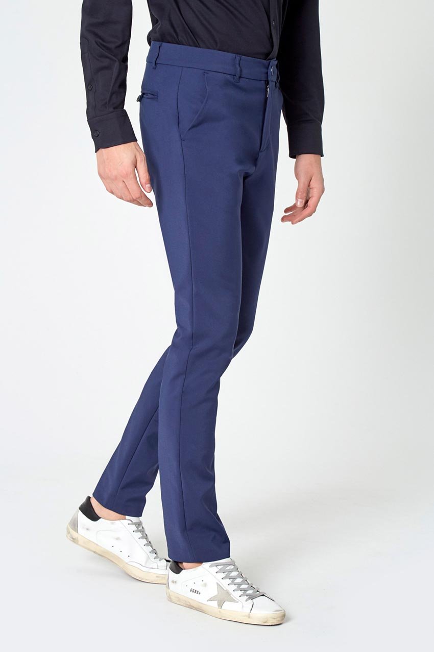Modern Ambition work-ready men's Endeavor Twill Career Pant in Navy Sky