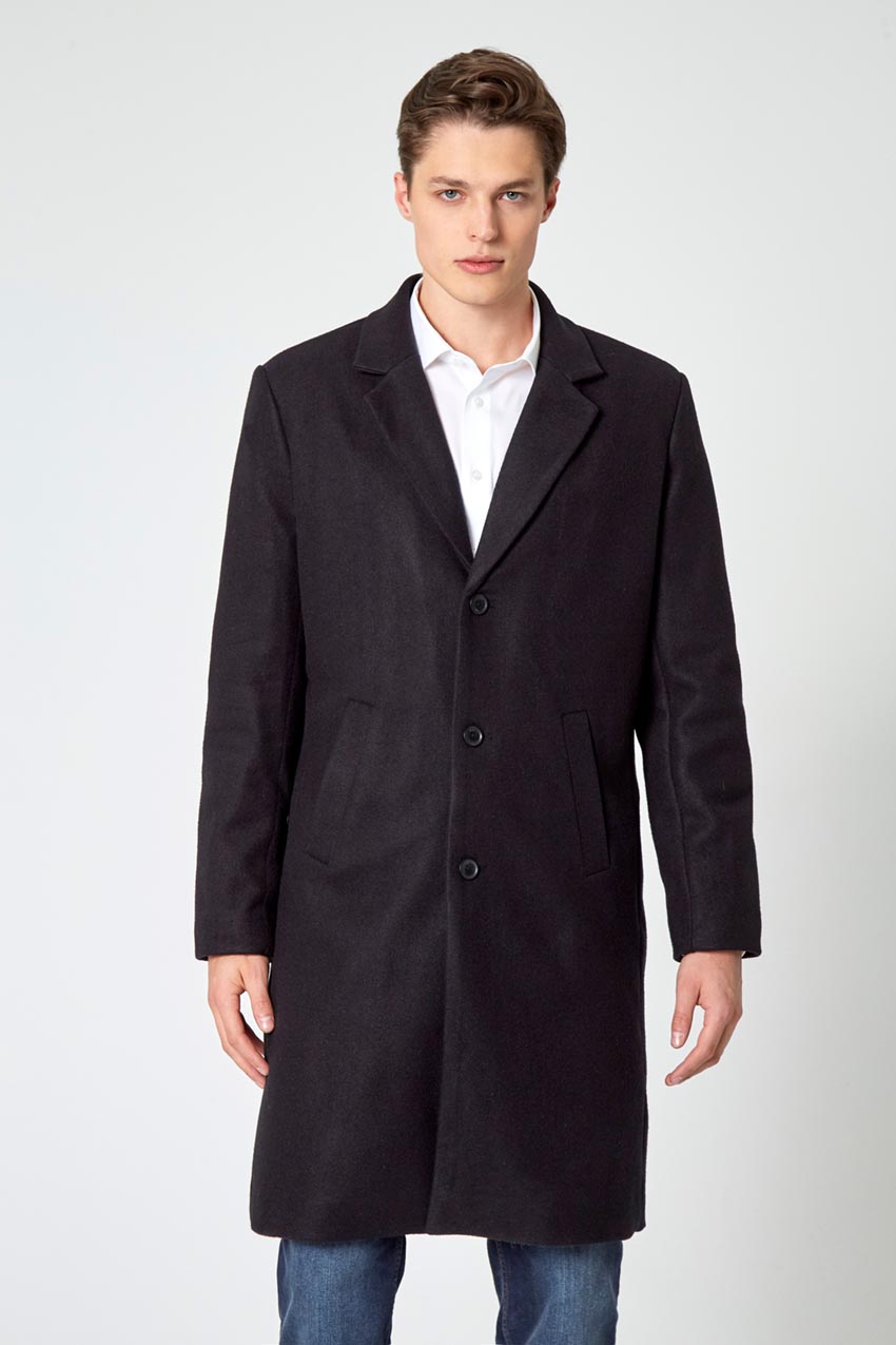 Deal Maker Overcoat with Removable Hooded Fooler