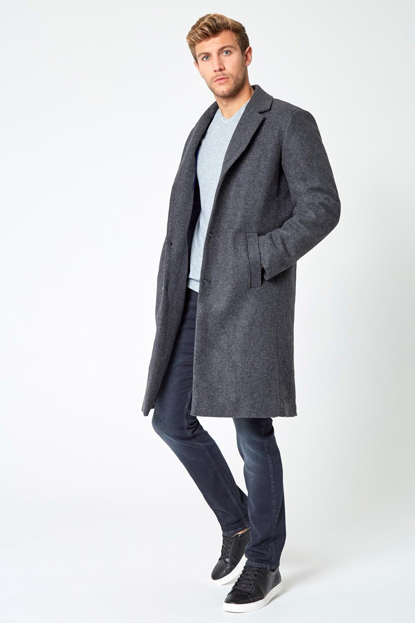 Deal Maker Overcoat with Removable Hooded Fooler